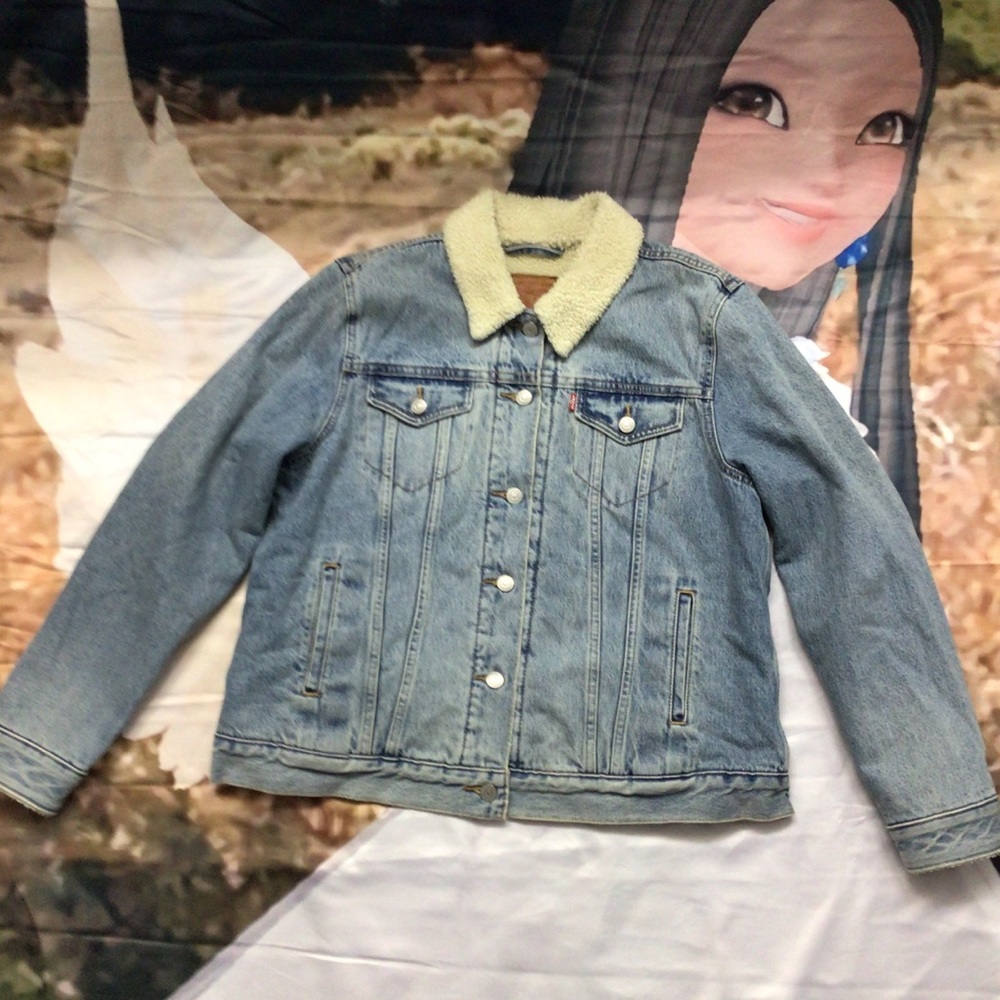 NEW Levi’s Original Sherpa Trucker Jacket XL